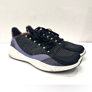 Adidas Bounce Ladies Running Shoes Black Multi Size 9.5